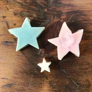 3 Star Shaped Guest Soap Gift Set NWT